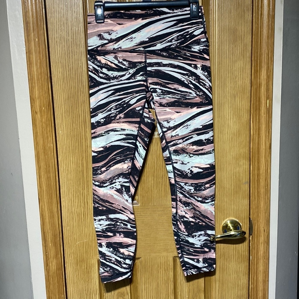 LULULEMON Wunder Under HR 7/8 Tight 8 10 Colour Splash​​​